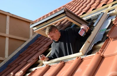 Pose de fenêtres de toit Velux à la Caine